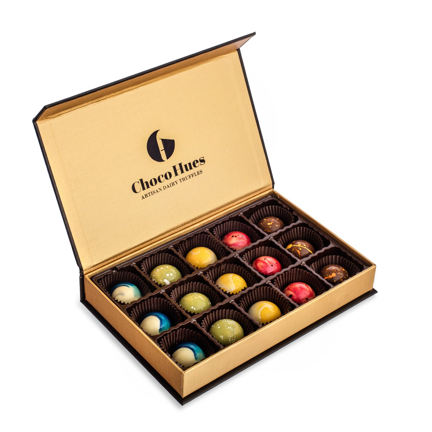 15 piece chocohues bonbons