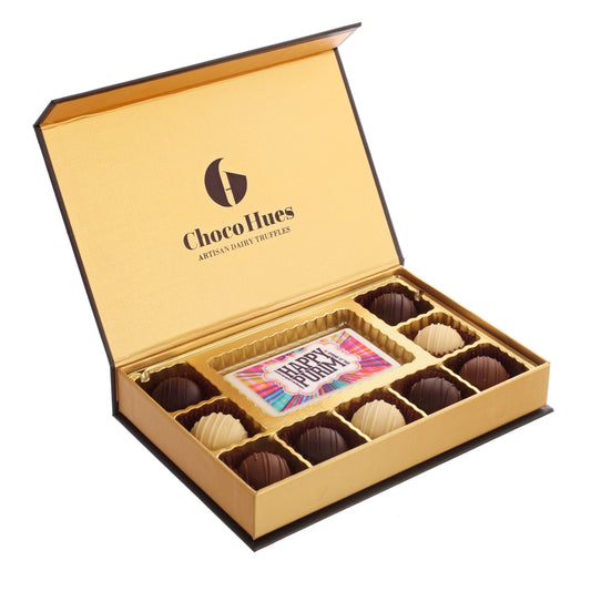 Dairy Truffles with card