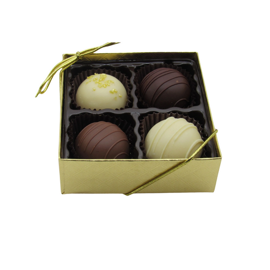 4 piece signature truffle box