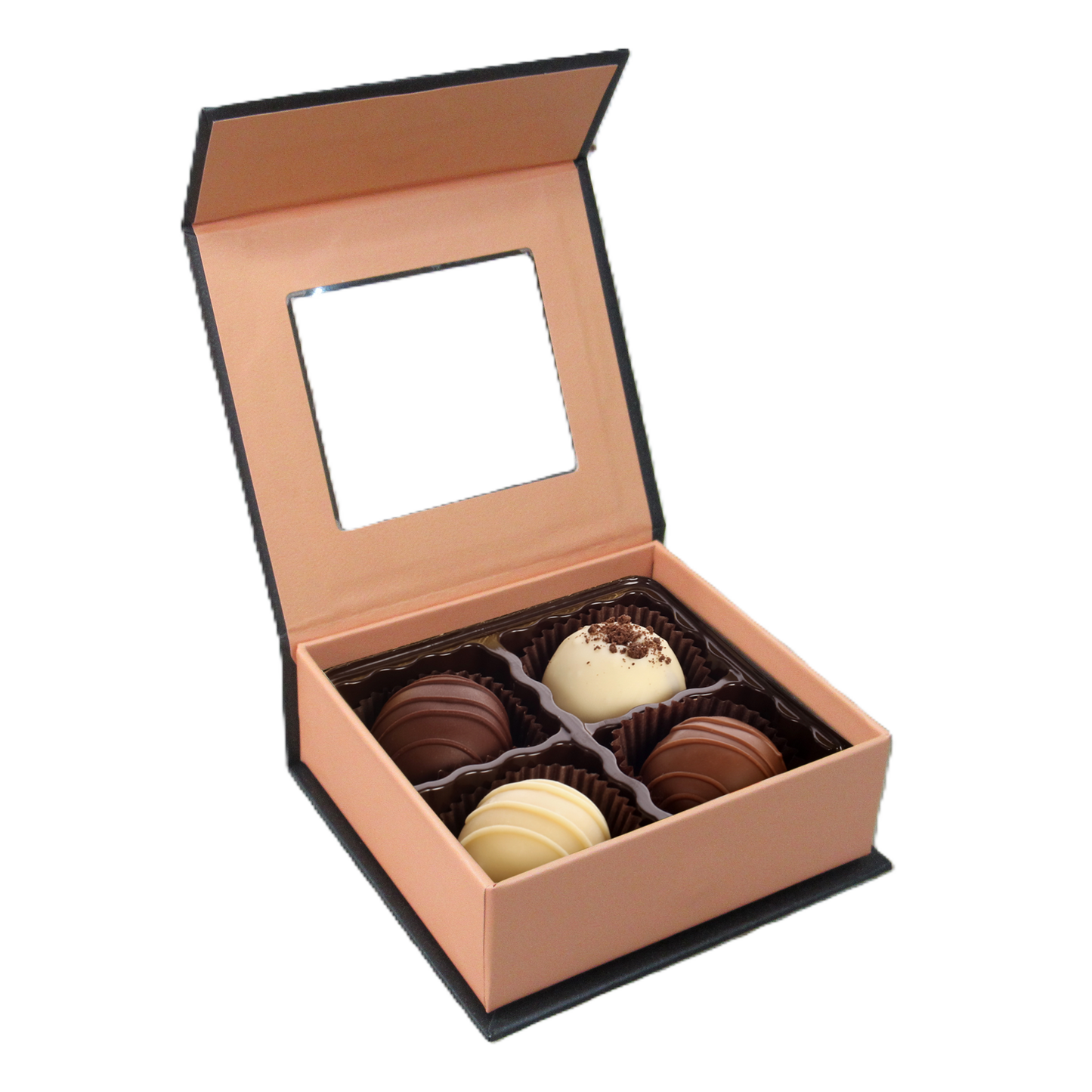 4 piece signature truffle box