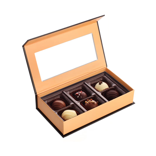 6 pieces signature truffle box